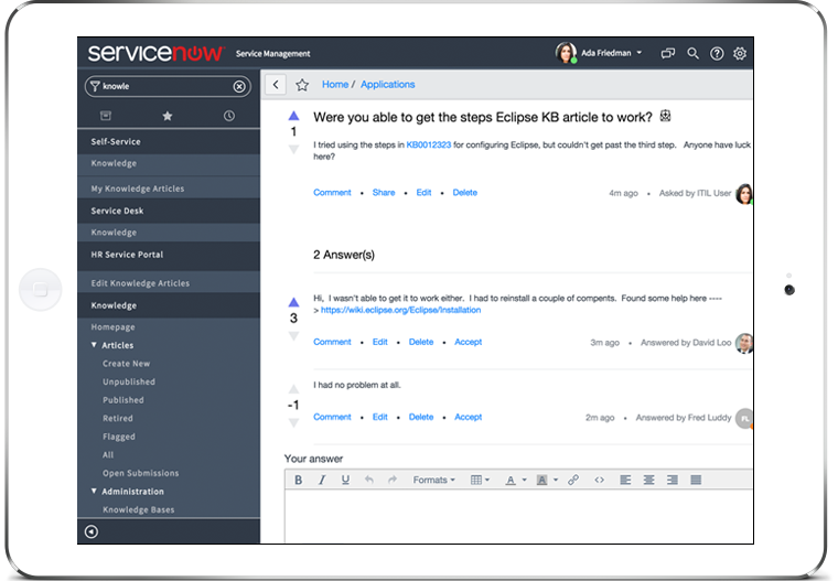 Servicenow featured articles image