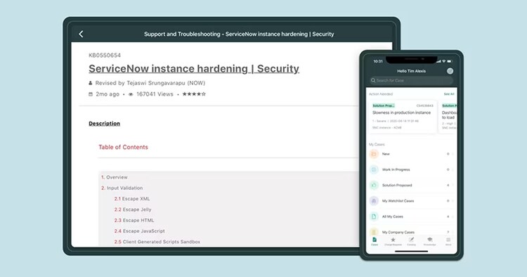 Introducing the Now Support mobile app
