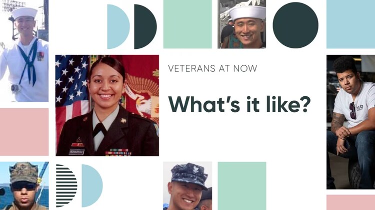 When members of the Veterans at Now belonging group talk about how they found their way to ServiceNow, each journey is unique and compelling.