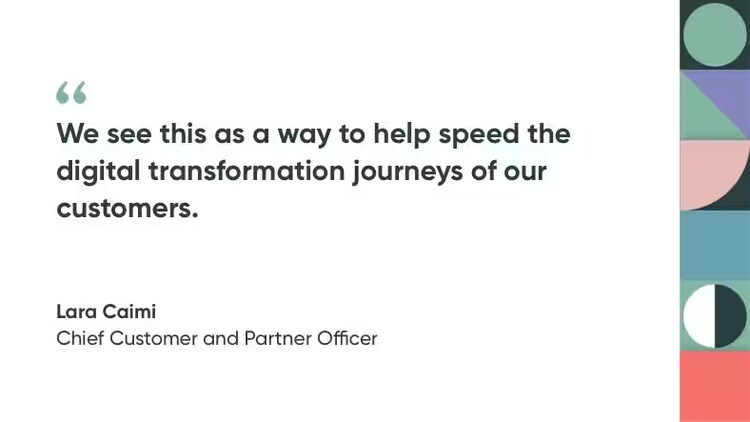 Chief Customer and Partner Officer Lara Caimi shares her thoughts on how this partnership will help speed up the digital journey for ServiceNow customers