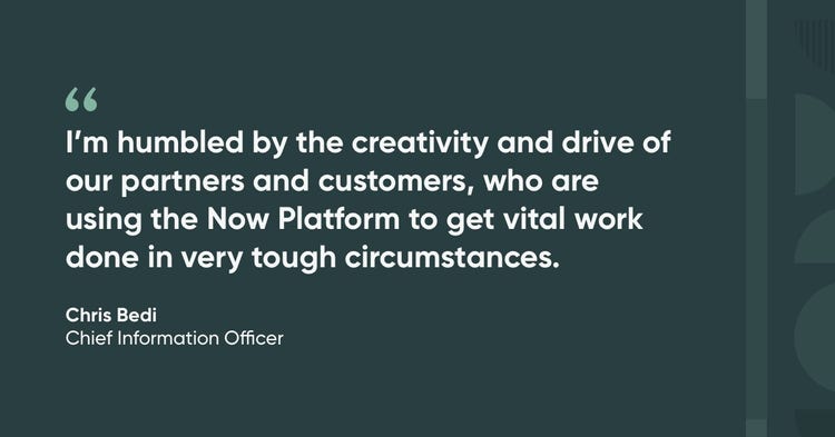Now Platform gets vital work done