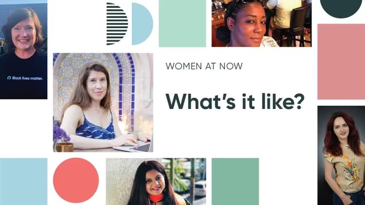 Women at Now Belonging Group
