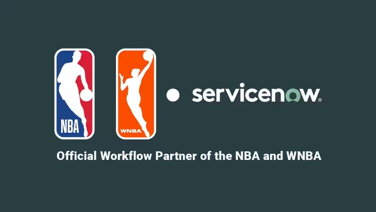 ServiceNow is the official workflow partner of the NBA