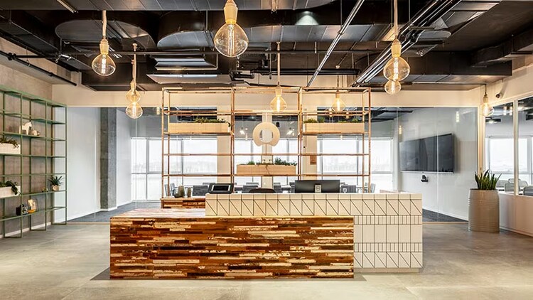 ServiceNow's design award-winning office in Israel