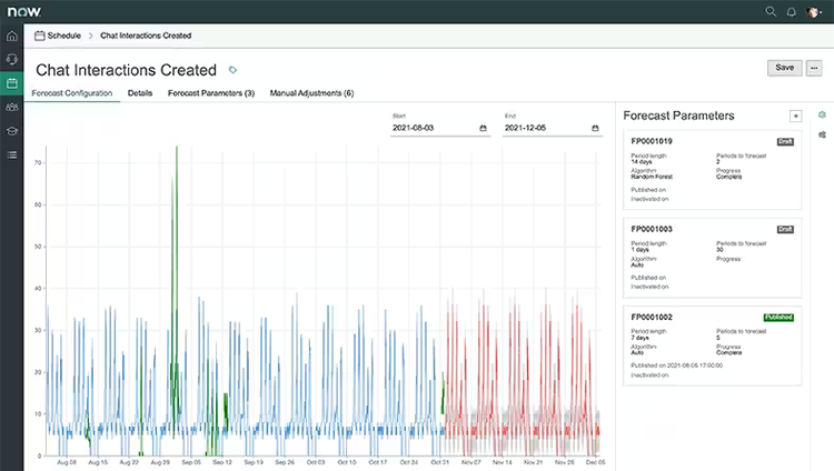 Plan future demand and make manual adjustments to your forecast with Demand Forecasting.