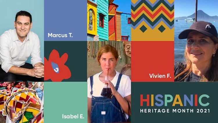 Hispanic Heritage Month 2021 at ServiceNow: Marcus T., Isabel E., Vivien F.