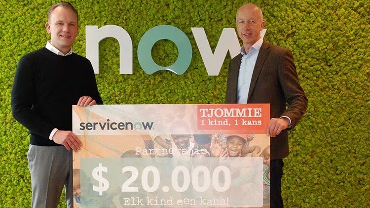 ServiceNow donated 20,000 euros to Tjommie’s food garden program, aimed at helping South African townships become more self-sufficient and less reliant on foreign aid.