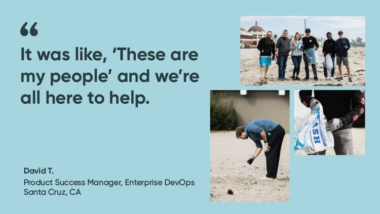 “It was like, ‘These are my people,’ and we’re all here to help.” David T., Product Success Manager, Enterprise DevOps, ServiceNow