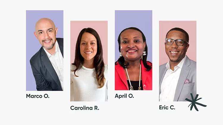 4 Black and Latinx leaders at ServiceNow in the Strive leadership program