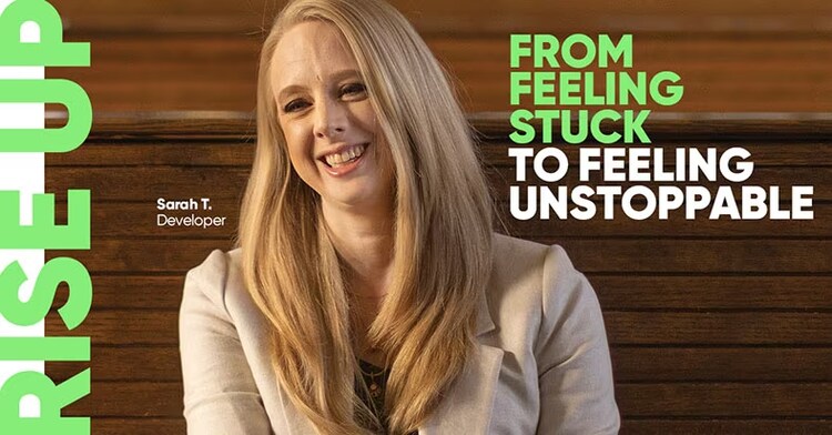 ServiceNow certification: RiseUp - Sarah T., developer: From feeling stuck to feeling unstoppable