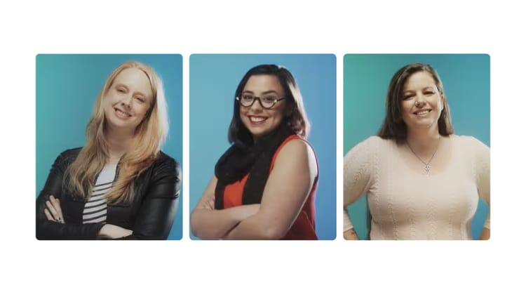 3 women developers