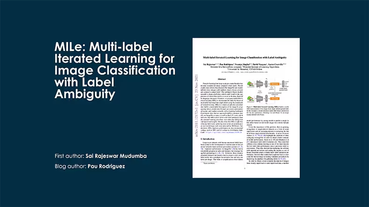Multi-label Iterated Learning (MILe)