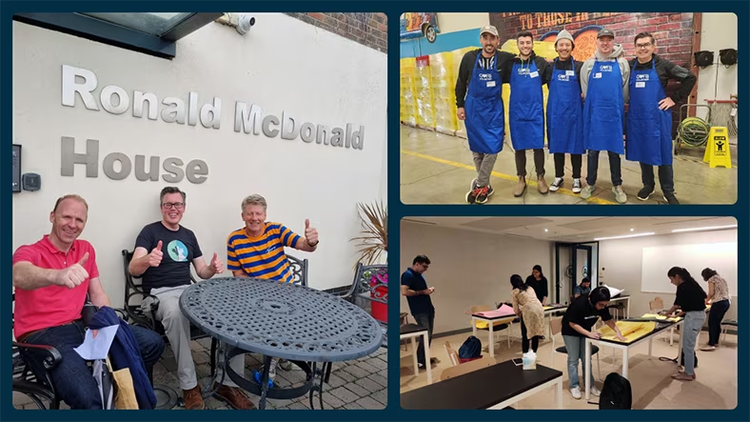 ServiceNow employees volunteer around the world.