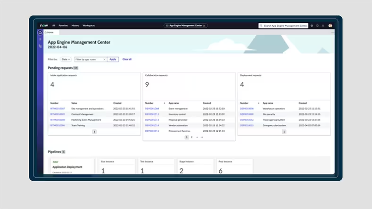 App Engine Management Center