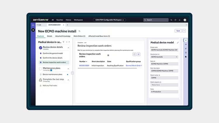 Clinical Device Management data model