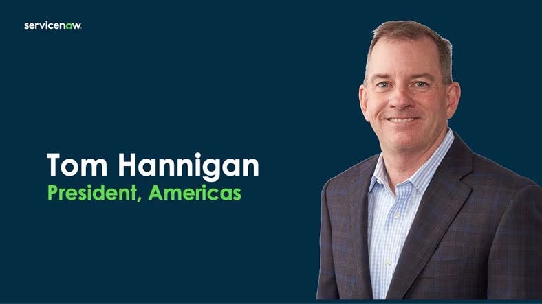 Meet Tom Hannigan, President of Americas - ServiceNow Blog