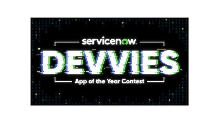 ServiceNow Devvies App of the Year Contest