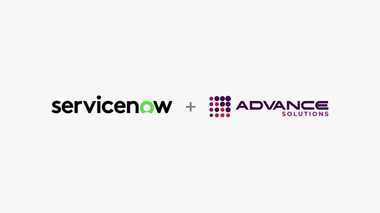 ServiceNow and Advance Solutions logos
