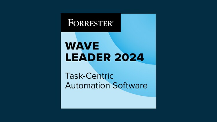 Forrester Wave Leader 2024: Task-Centric Automation Software