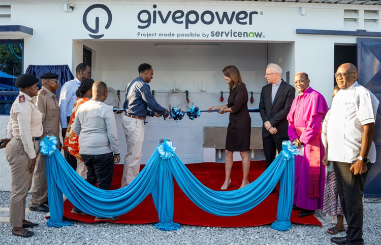 The Kenya launch of Givepower, a project made possible by Servicenow