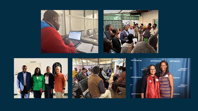 Technology for refugees in Kenya and Europe