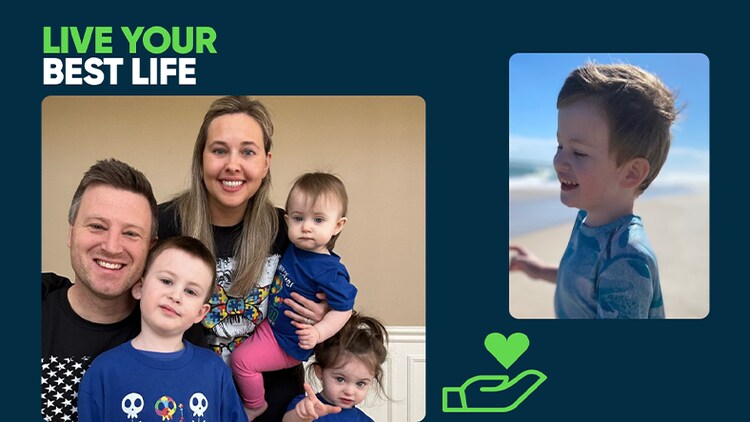Live your best life: ServiceNow employee Andrew B. and family