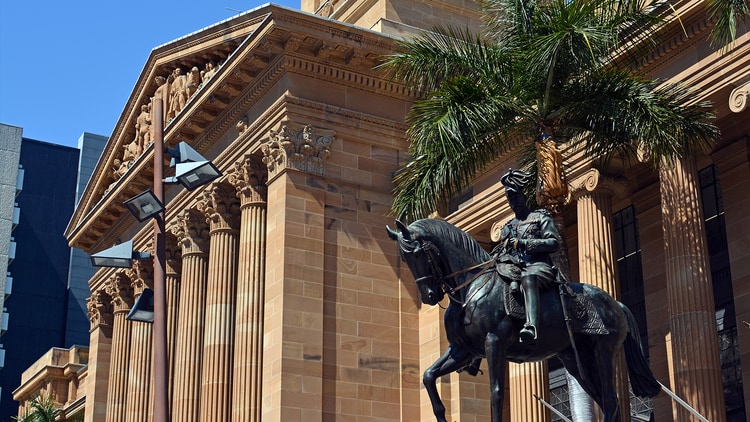 Citizen services: Brisbane City Hall, Queensland, Australia