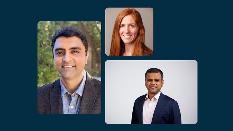 Collage of three ServiceNow leaders