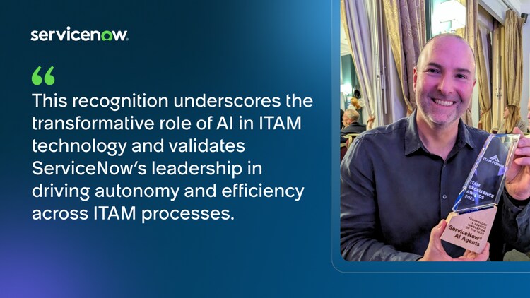 This recognition underscores the transformative role of AI in ITAM technology and validates ServiceNow’s leadership in driving autonomy and efficiency across ITAM processes.