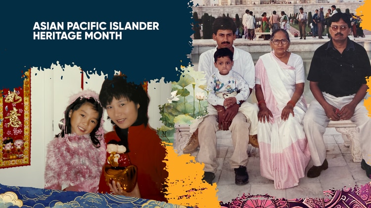 Asian Pacific Islander Heritage Month: old photos of two ServiceNow employees and their families