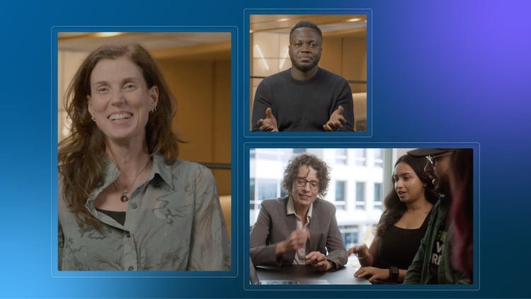 ServiceNow employees who help put AI to work for people