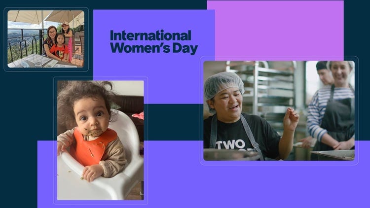 International Women's Day: images of ServiceNow employees and their families