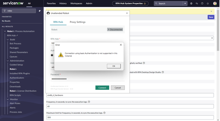 Connecting Unattended Robots to RPA Hub - issue 1 - basic auth not supported.png
