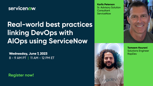 6.7 Real-world best practices linking DevOps with AIOps using ServiceNow.png