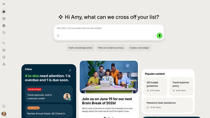 Product: ServiceNow Otto (TM)