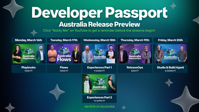 Developer Passport Event