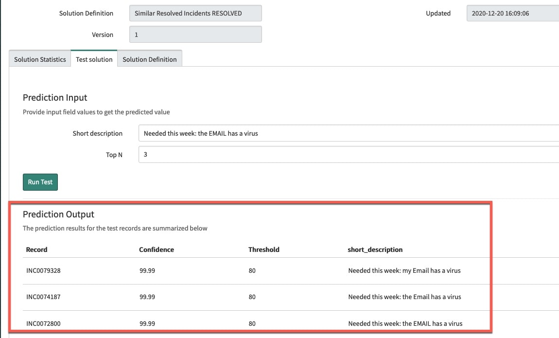 Tuning Predictive Intelligence Models (part 3) – I... - ServiceNow ...