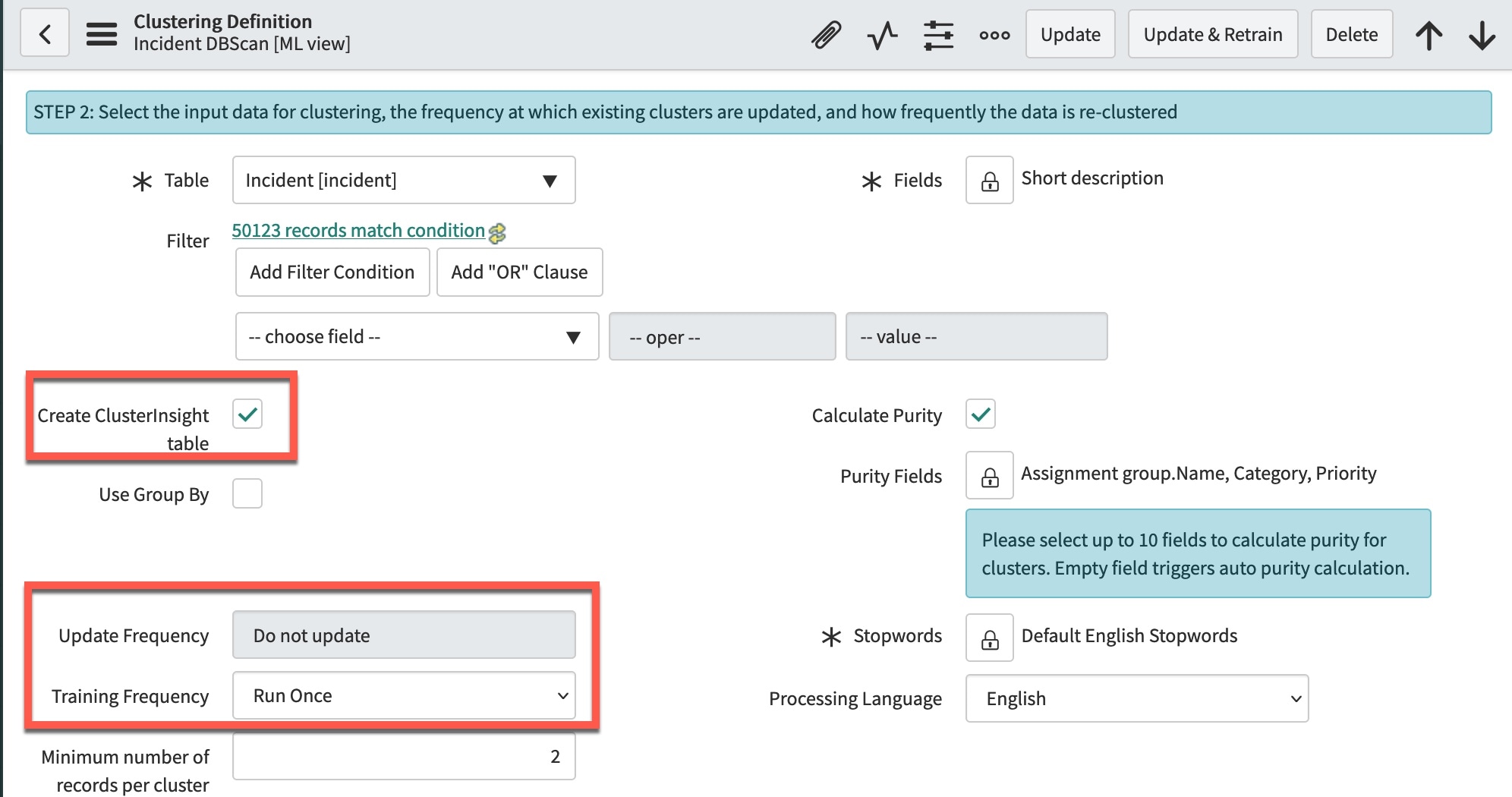 Predictive Intelligence - Using the Cluster Insigh... - ServiceNow ...