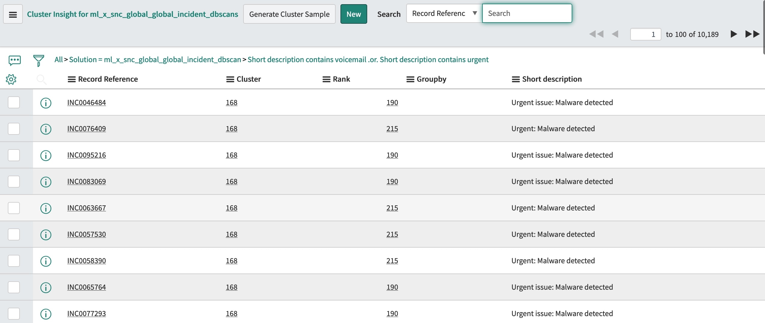 Predictive Intelligence - Using the Cluster Insigh... - ServiceNow ...