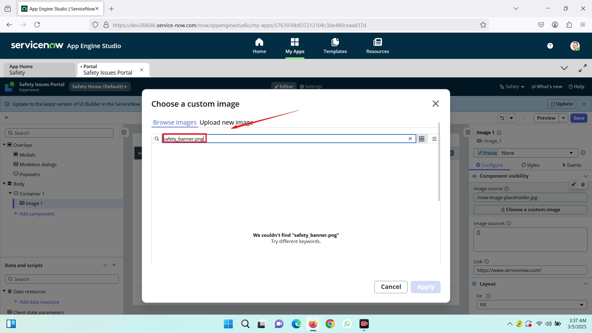 Servicenow Imageurl Solved: Choose a custom image - ServiceNow Community