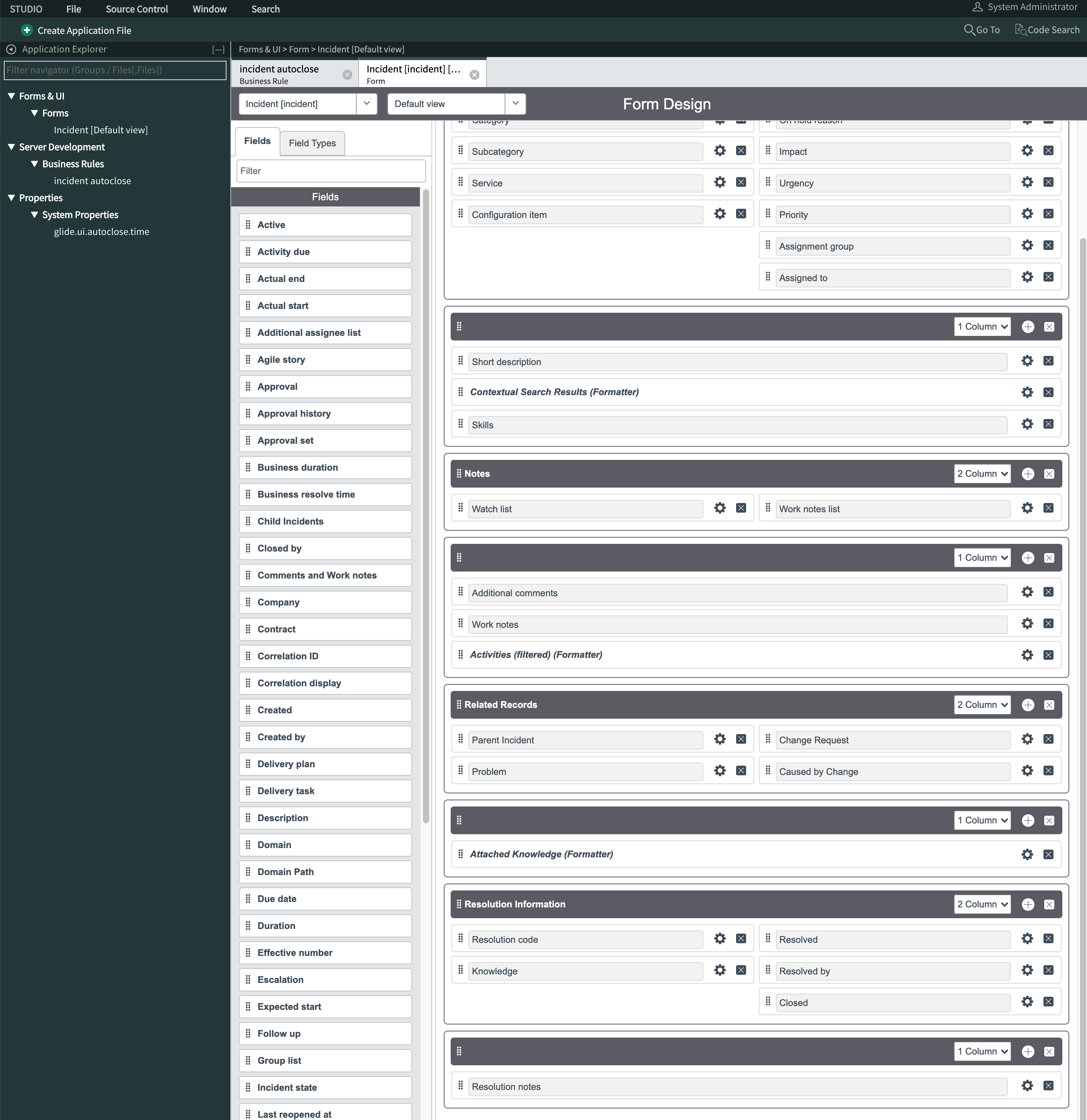 Using Global Scope Apps to make Customizations in ... - ServiceNow ...