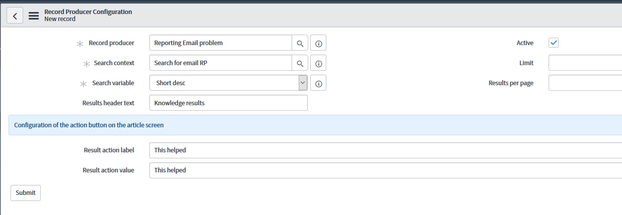 Filter your contextual search results - ServiceNow Community