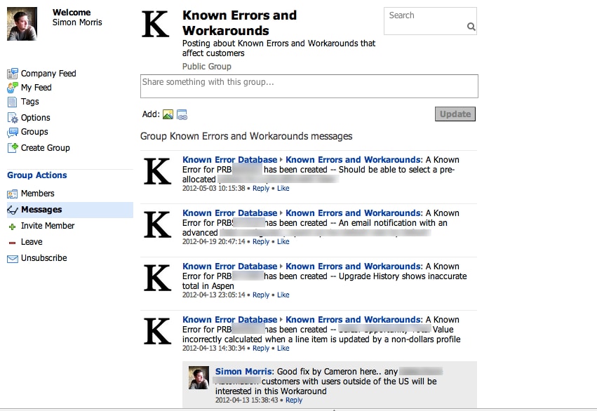 A ServiceNow implementation of the Known Error Dat... - ServiceNow ...