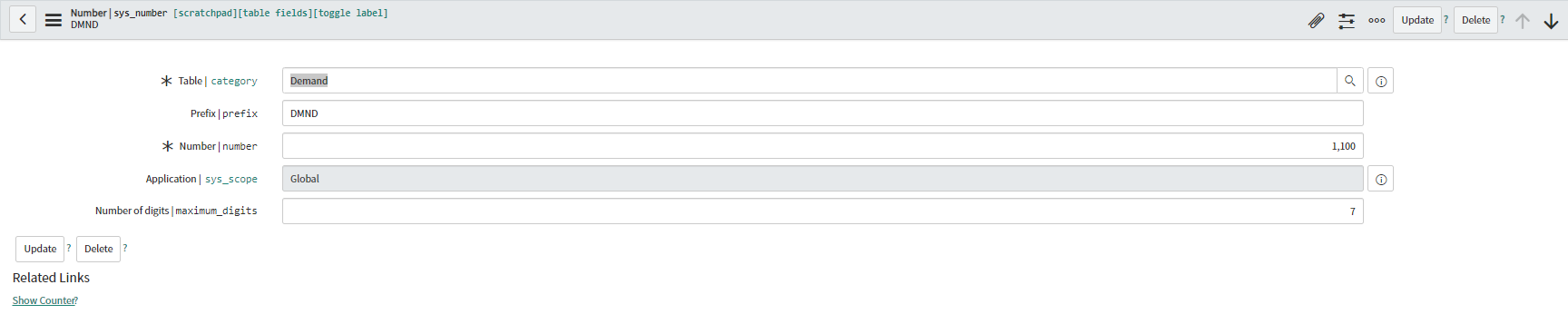SERVICENOW DEMAND ASSESSMENT DATA visual data 6