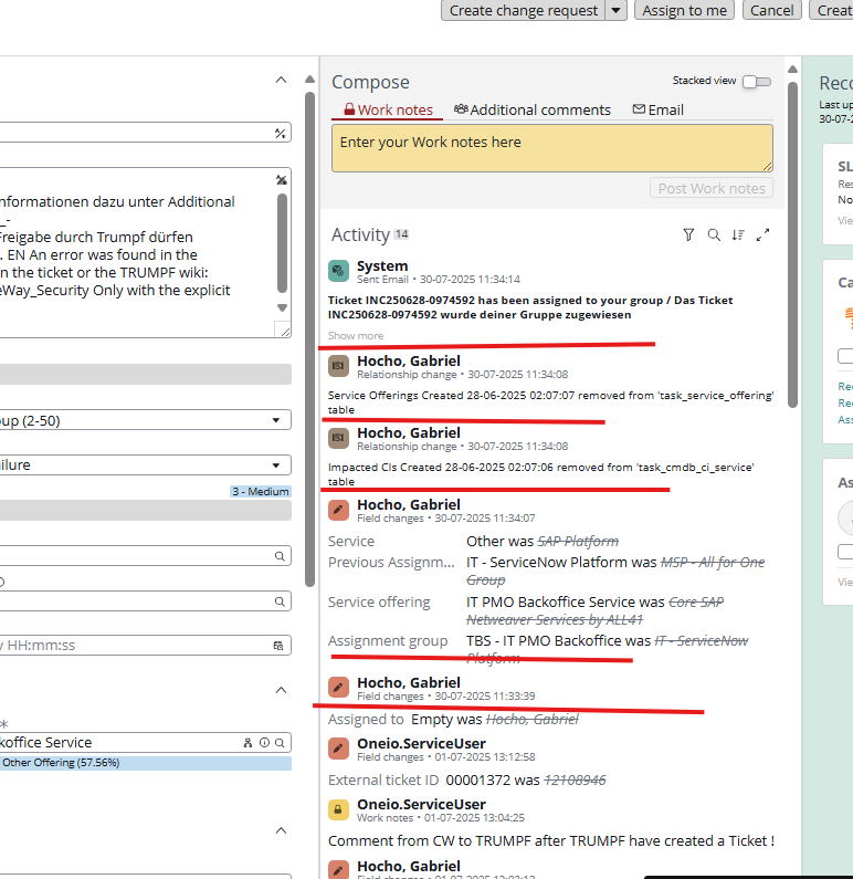 Solved: Improve Readability of Activity Stream in Service ...