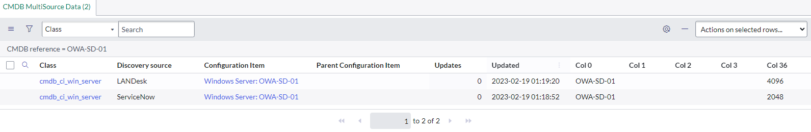 Task 08: Verify Multisource CMDB Data - Page 3 - ServiceNow Community