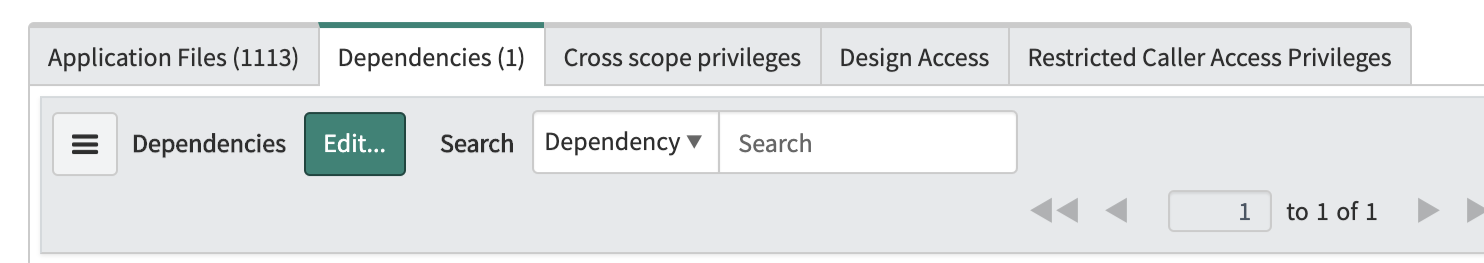 Steps to add scoped app as dependency for Service ... - ServiceNow ...