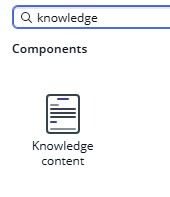UI Builder: Setting Up a Knowledge Content Compone... - ServiceNow ...