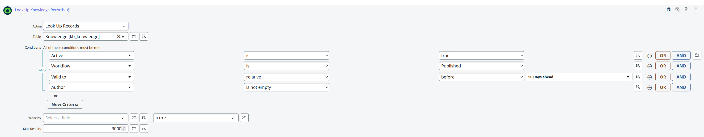 Create knowledge task (KFT) based on Valid to date - ServiceNow Community