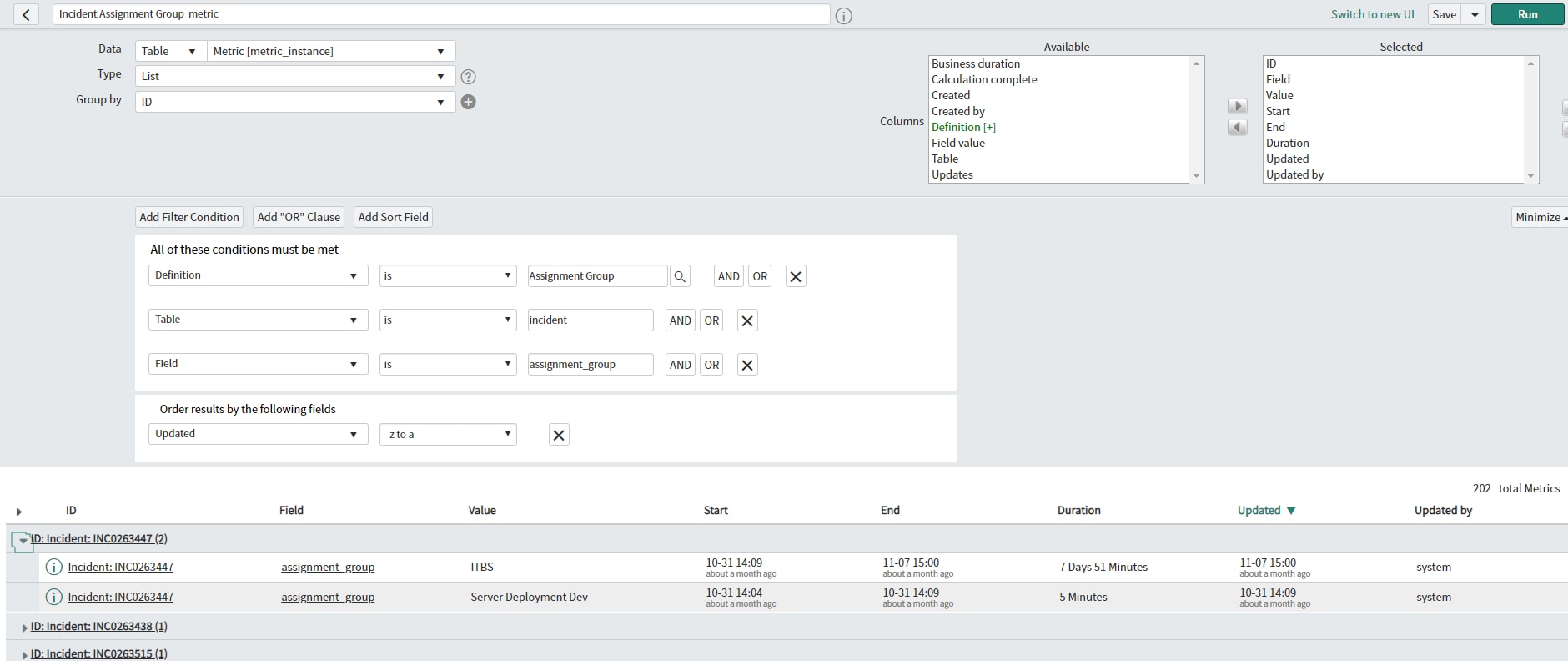 Reports on tickets to track how much time spent on... - ServiceNow ...